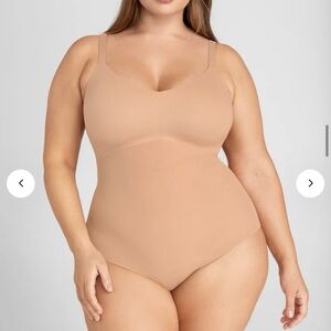 NWT Honeylove Liftwear Cami Bodysuit Shapewear Nude Size 3X
